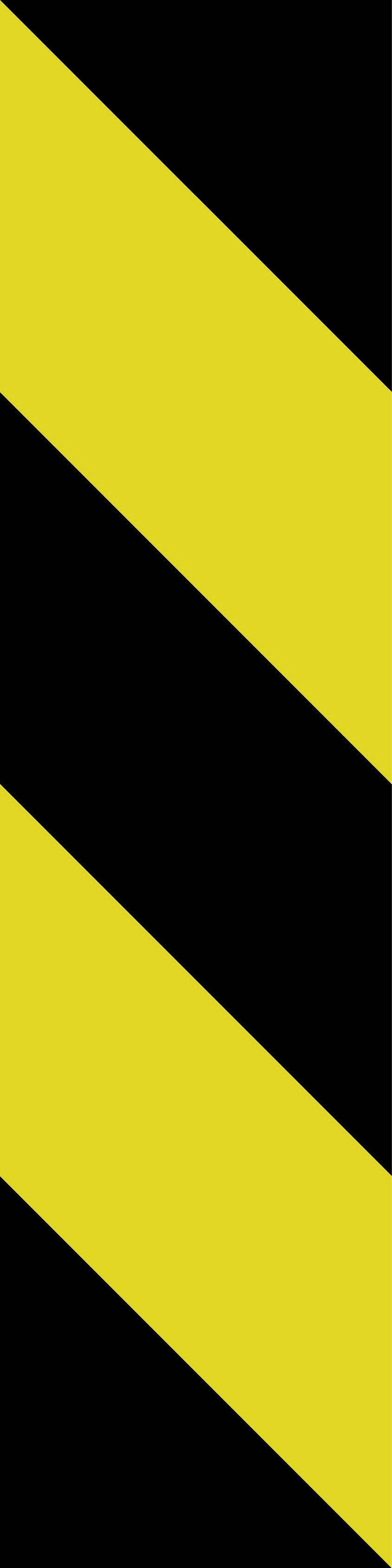 Skilt 906-V Hindermarkering (venstre)
