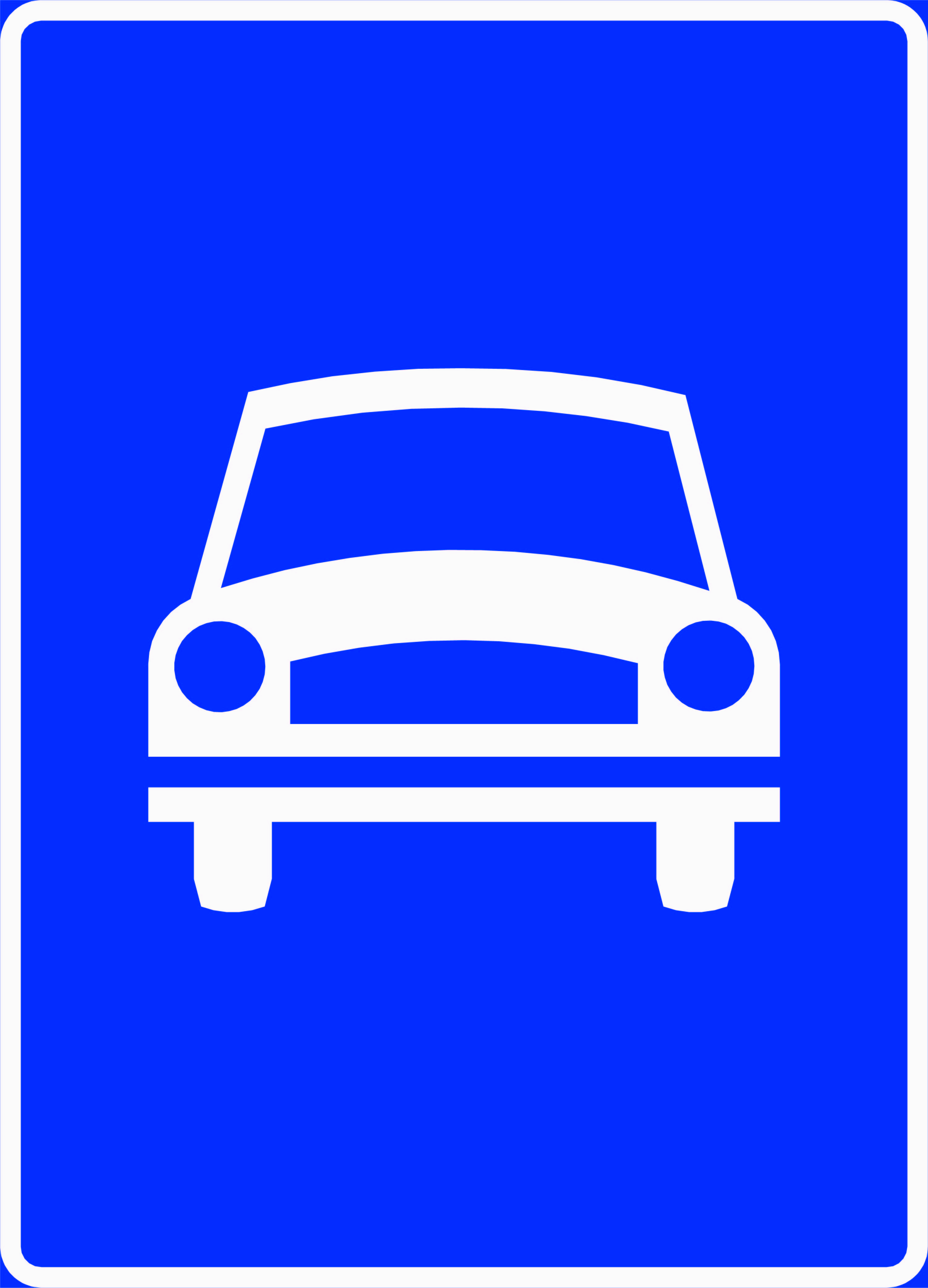 Skilt 503 Motortrafikkveg