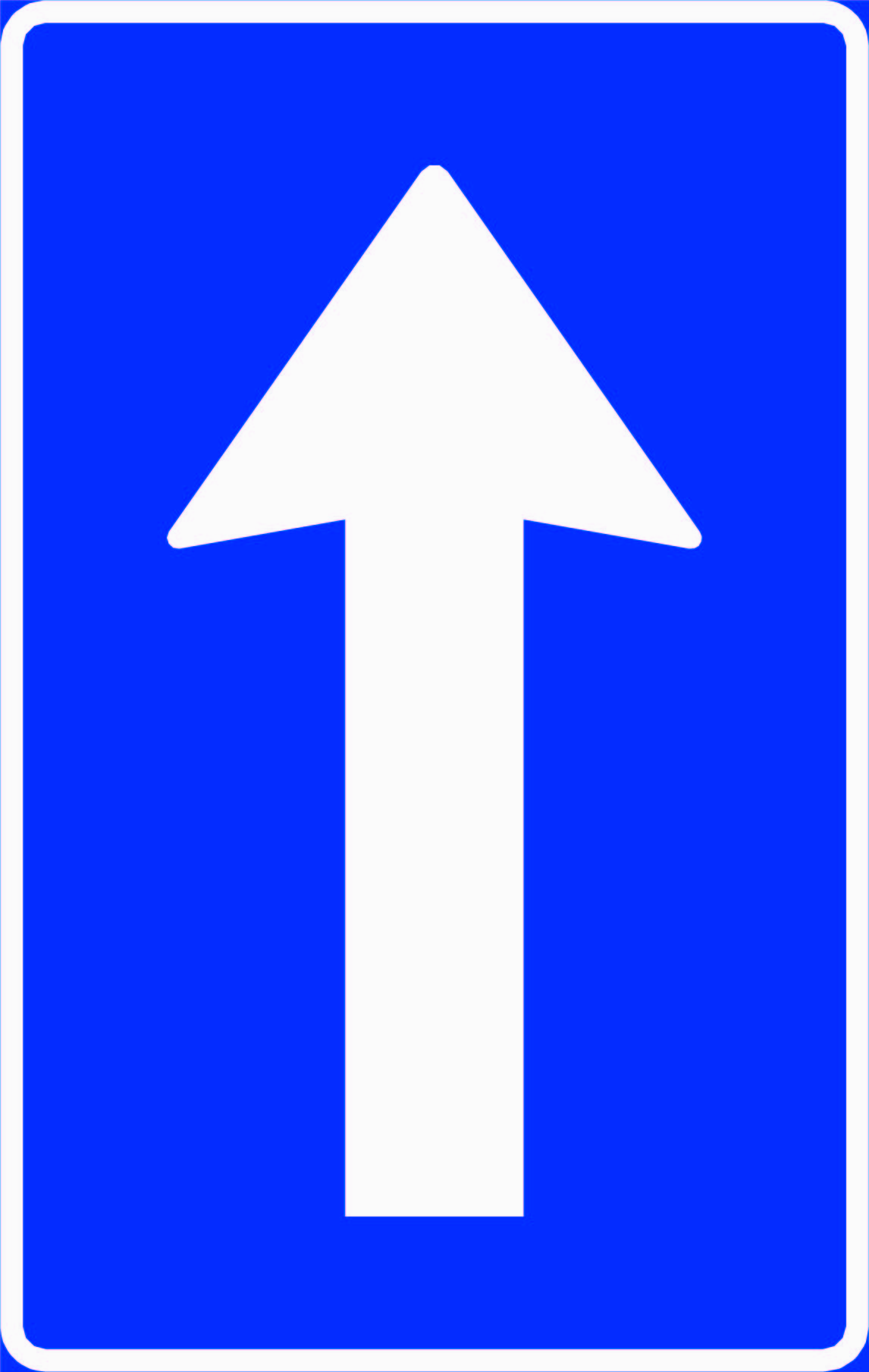 Skilt 526 Envegskjøring