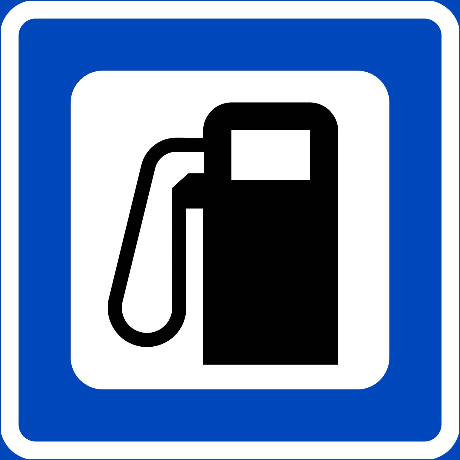 Skilt 610 Drivstoff