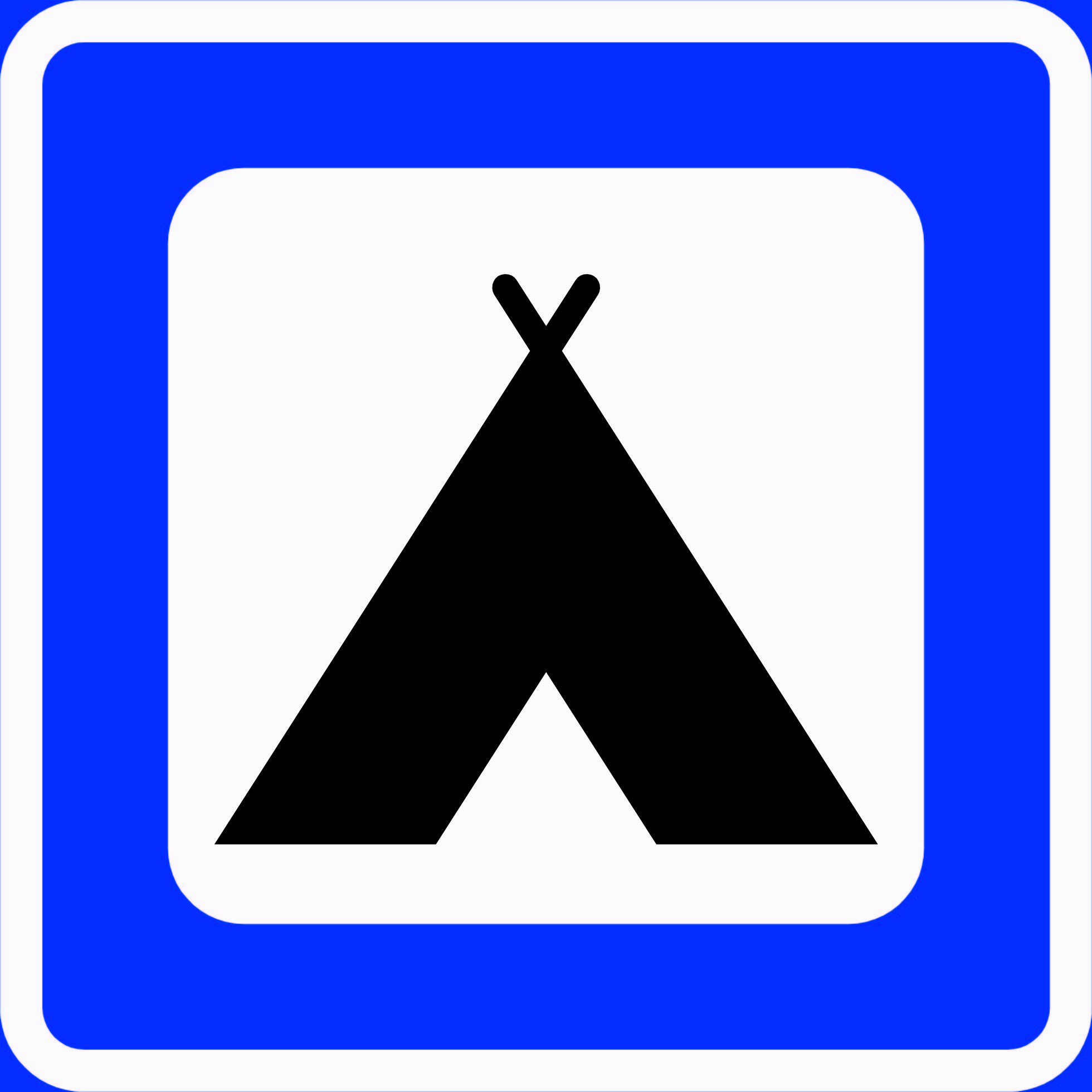 Skilt 618 Campingplass
