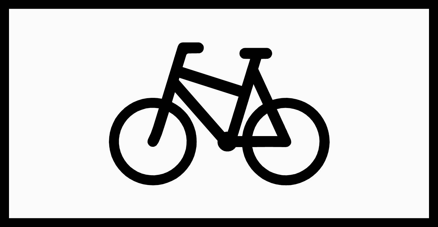 Skilt 807.6 Symbol sykkel