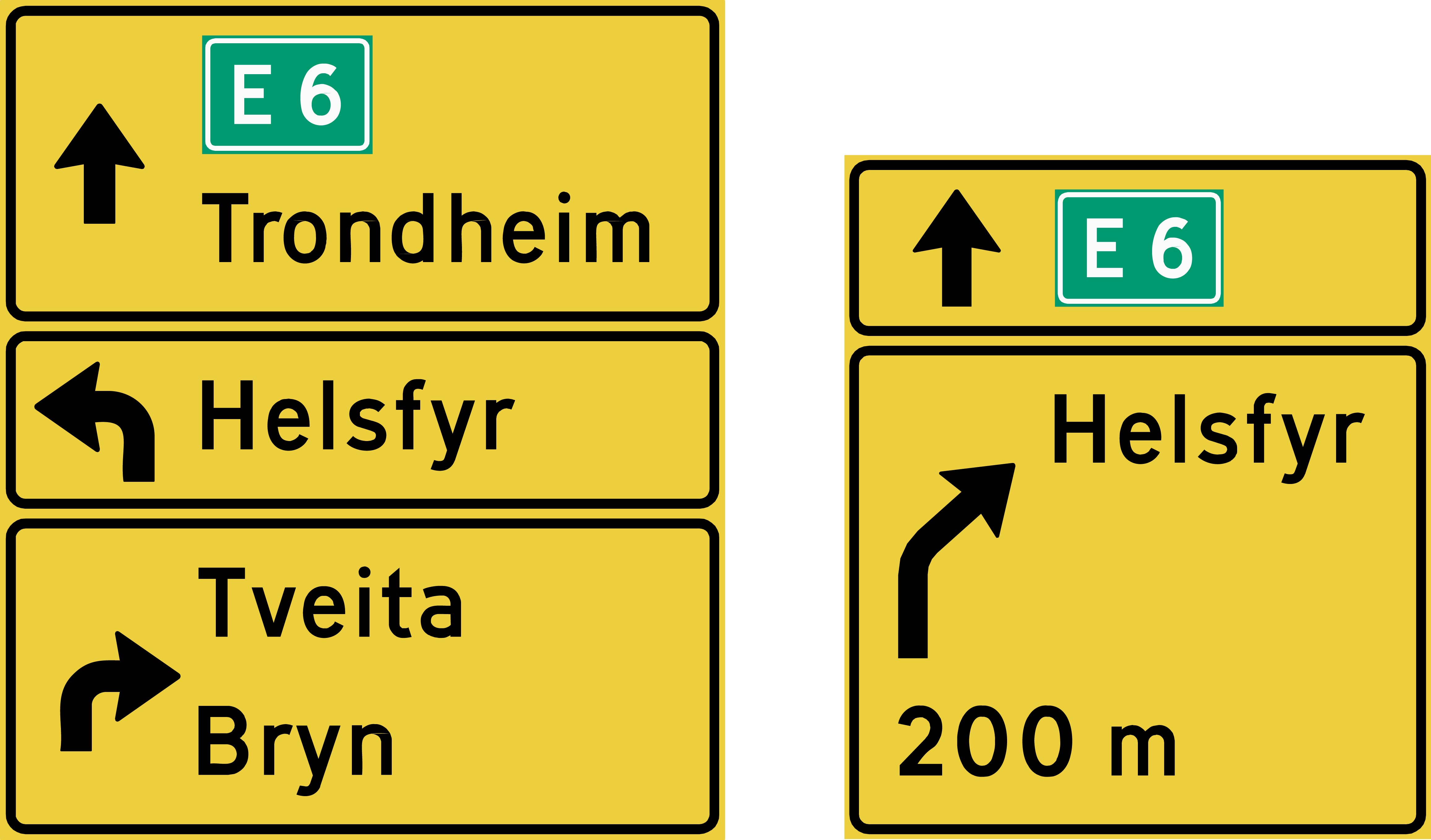 Skilt 701 Tabellorienteringstavle