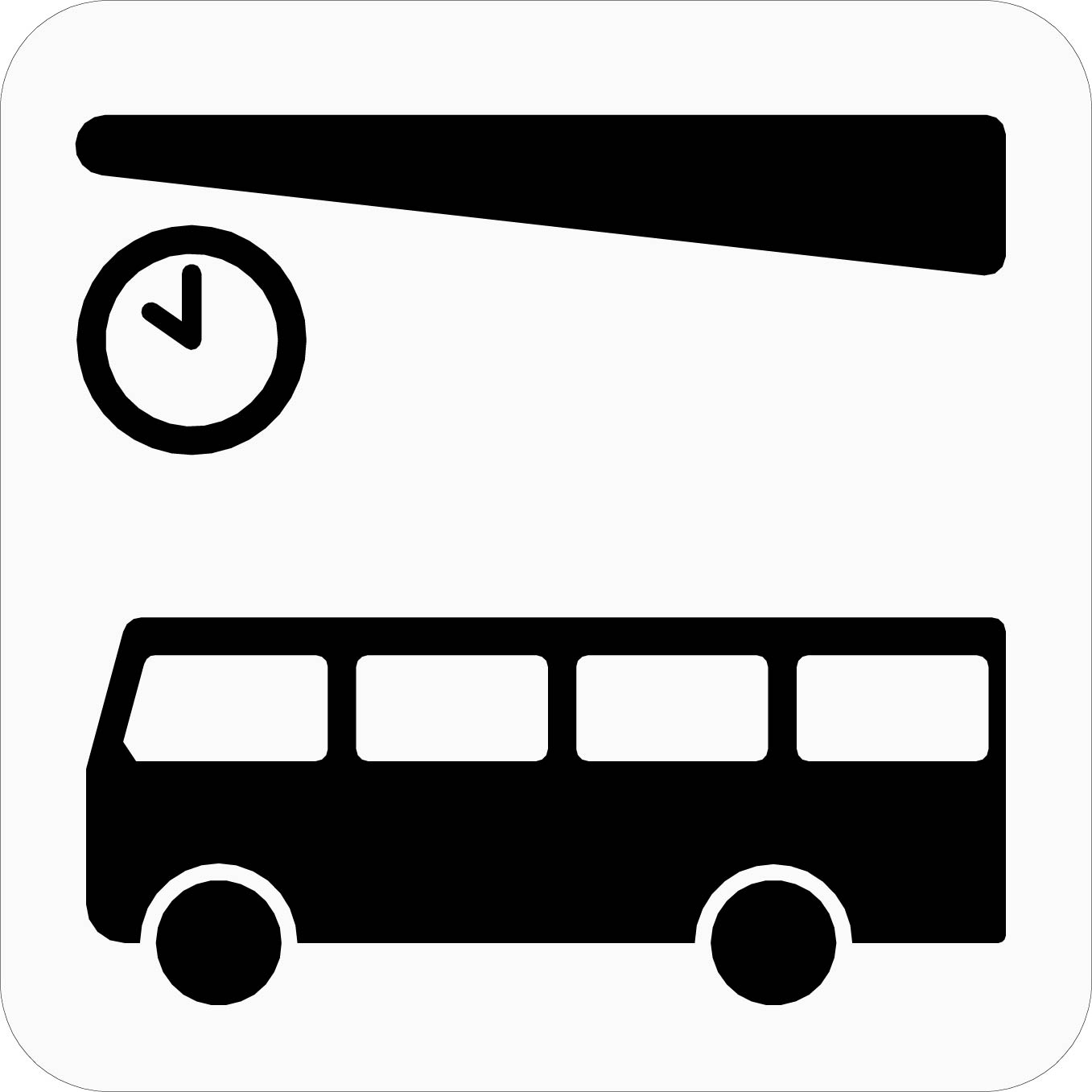 Skilt 773 Busstasjon / bussterminal